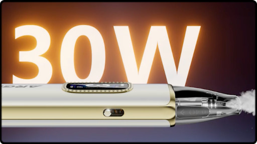 Une autonomie de 1500mAh, 30 watts de puissance